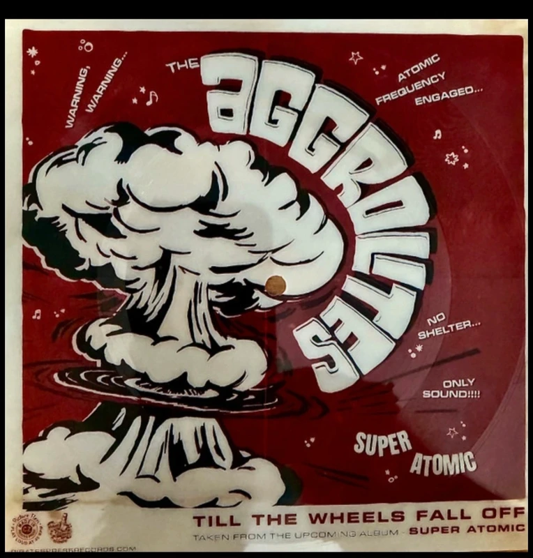 Aggrolites "till the wheels fall off" 7" flexy disc