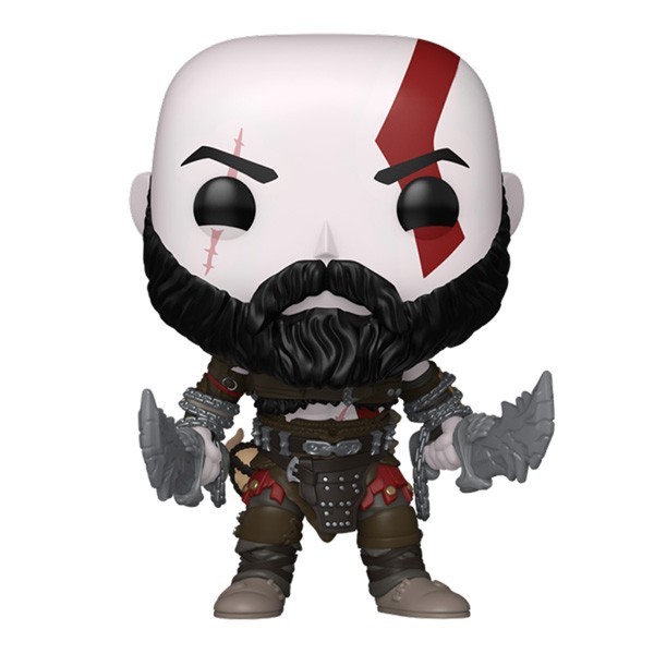 FUNKO POP GAMES GOD OF WAR RAGNAROK KRATOS WITH BLADES #1285 SPECIAL EDITION NEW