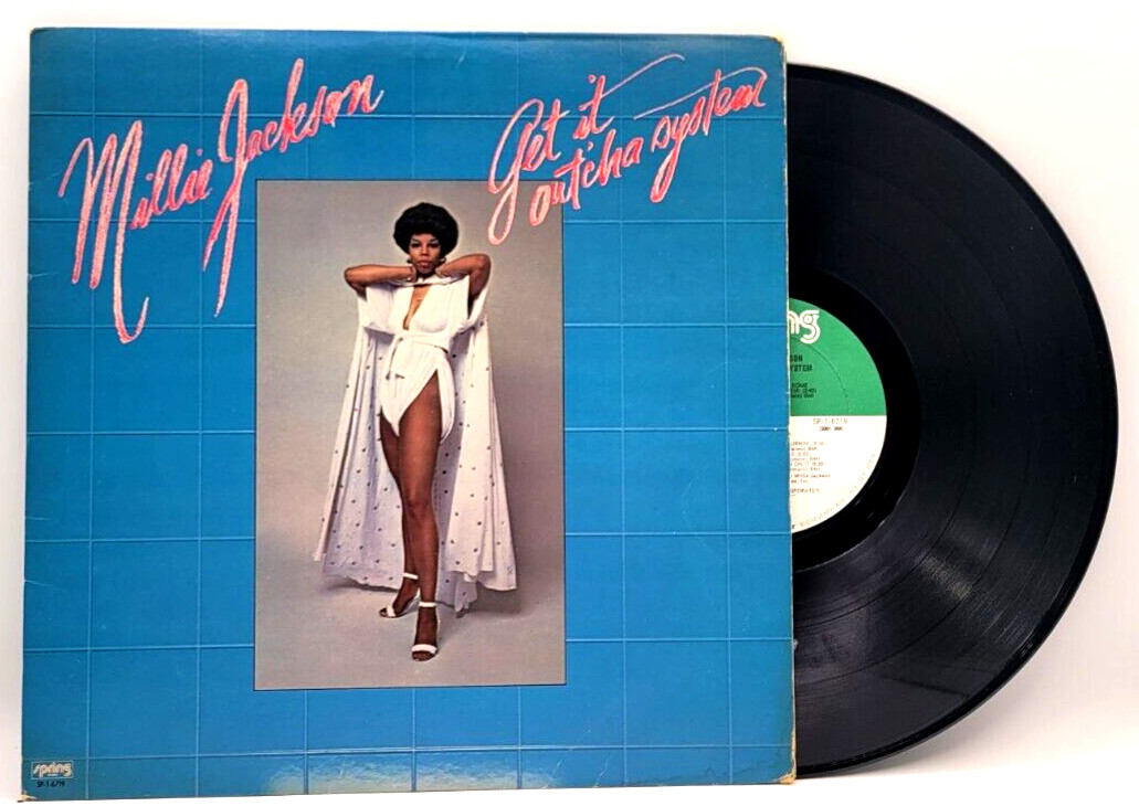 MILLIE JACKSON - GET IT OUTCHA SYSTEM -  SOUL LP SPRING POLYDOR