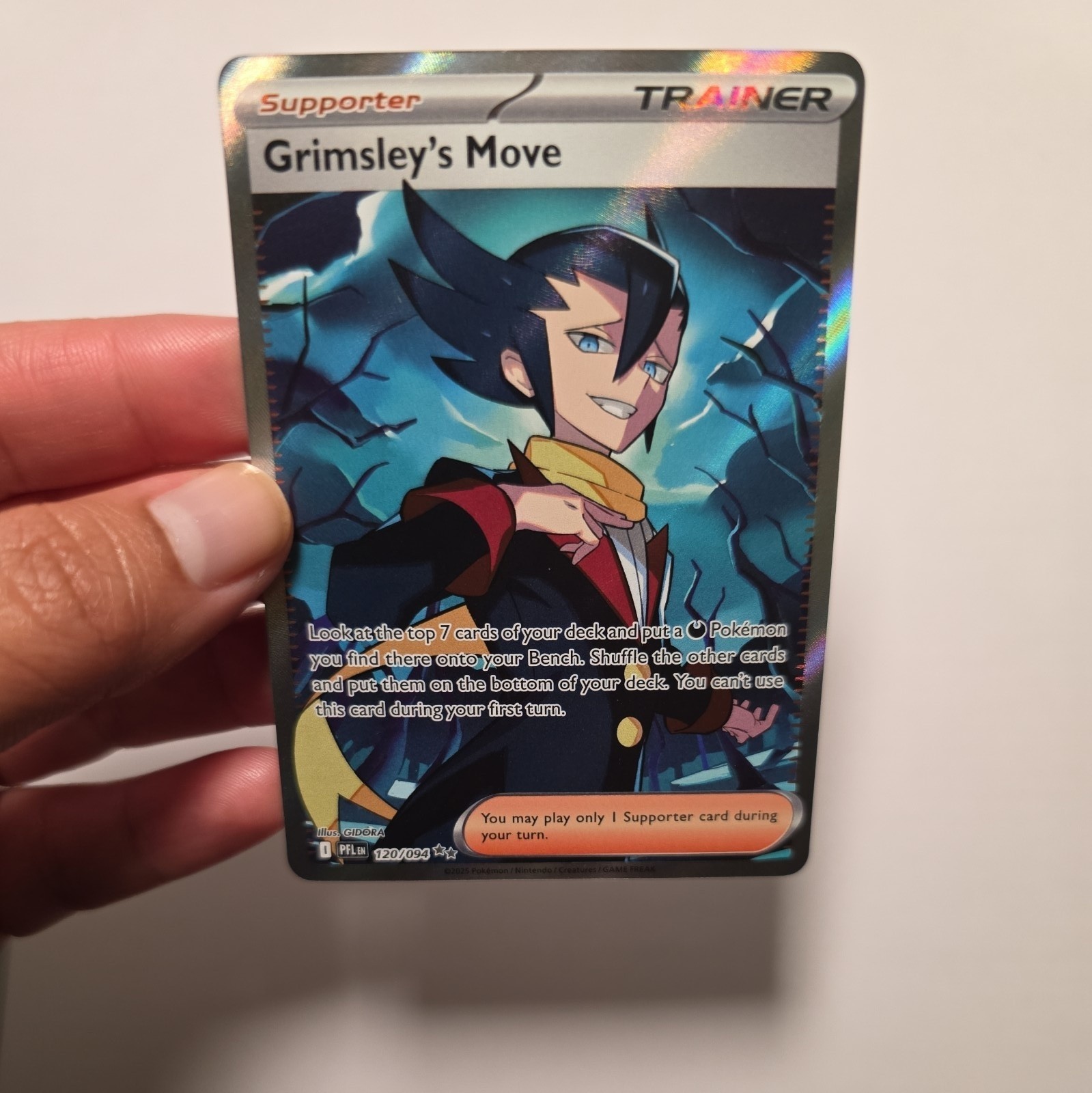 Grimsley's Move 120/094 Phantasmal Flames Pokemon TCG - NM