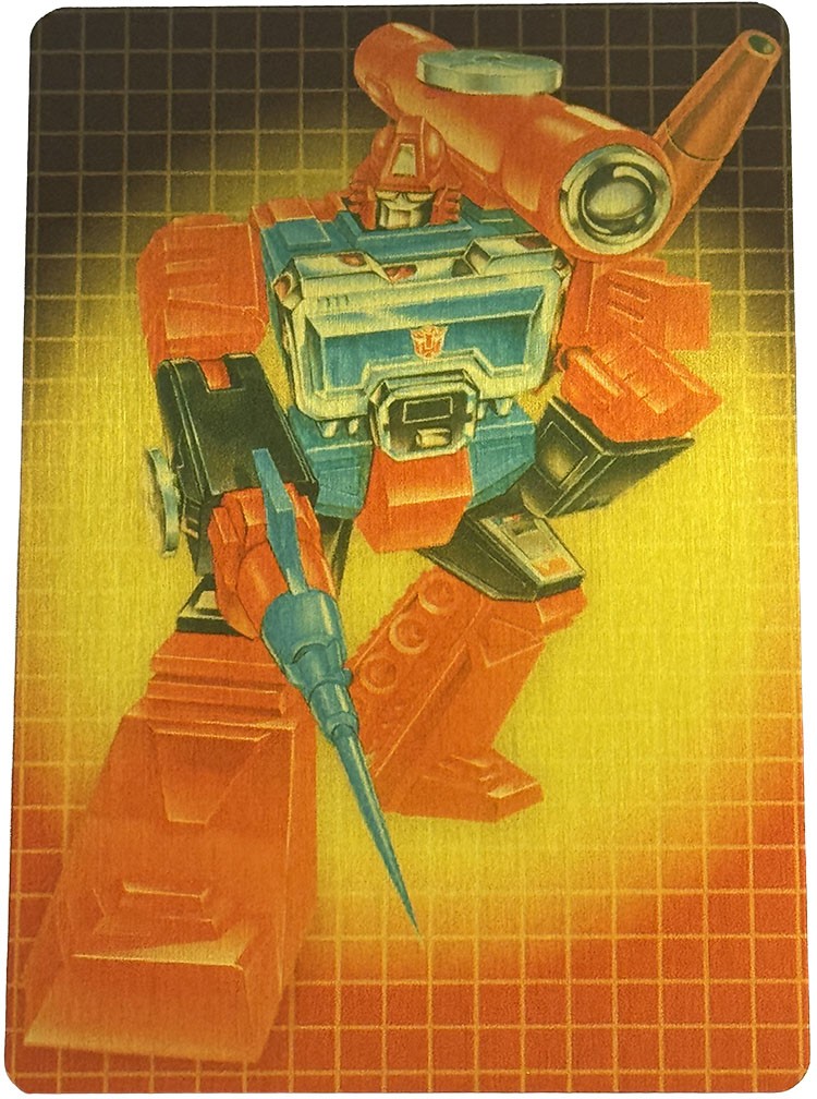 2026 DYNAMITE TRANSFORMERS 40° METAL PERCEPTOR SCHEDA INSERTO METALLO #8