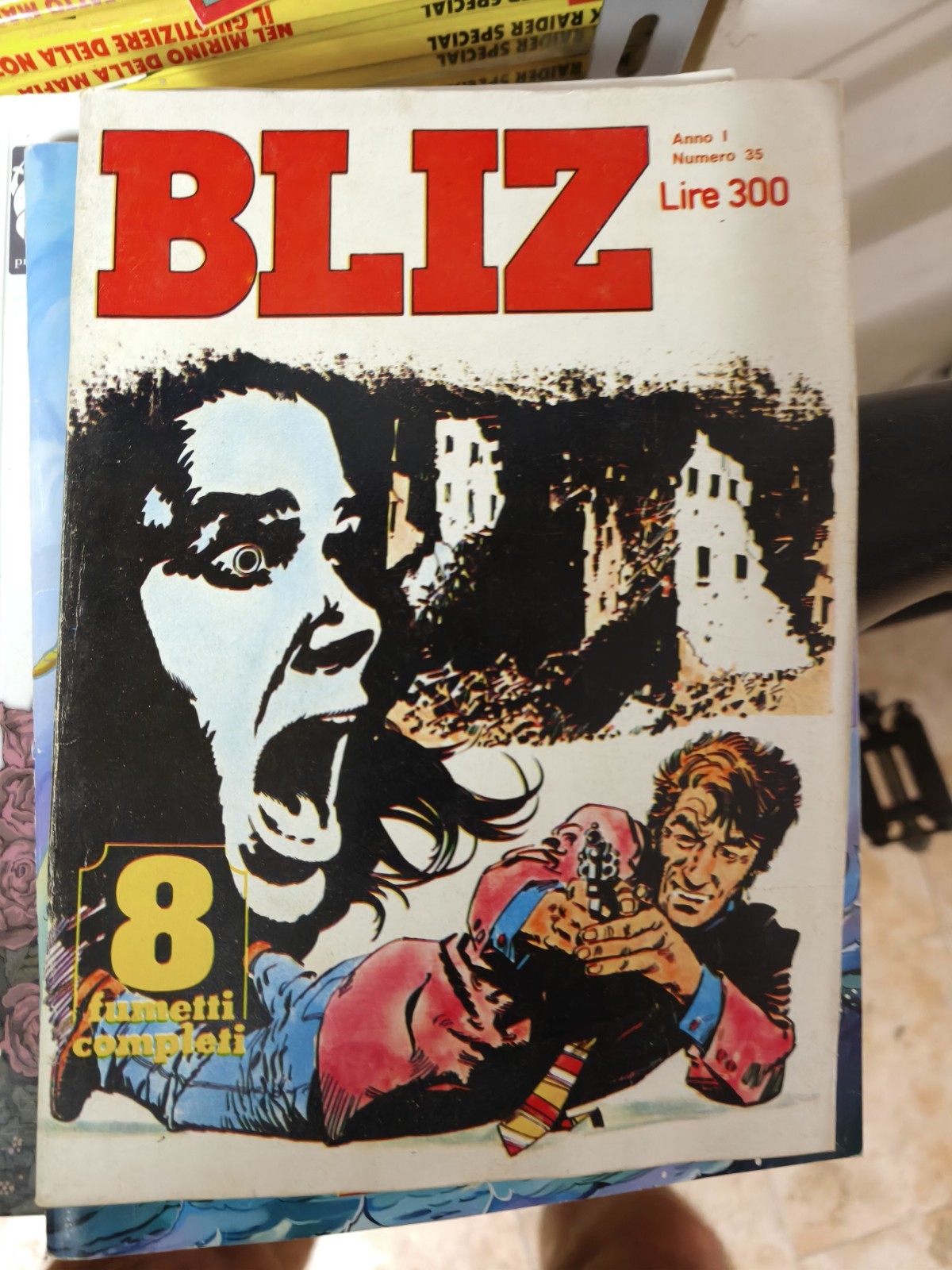 Lotto Di 14 Albi Vintage Di BLITZ