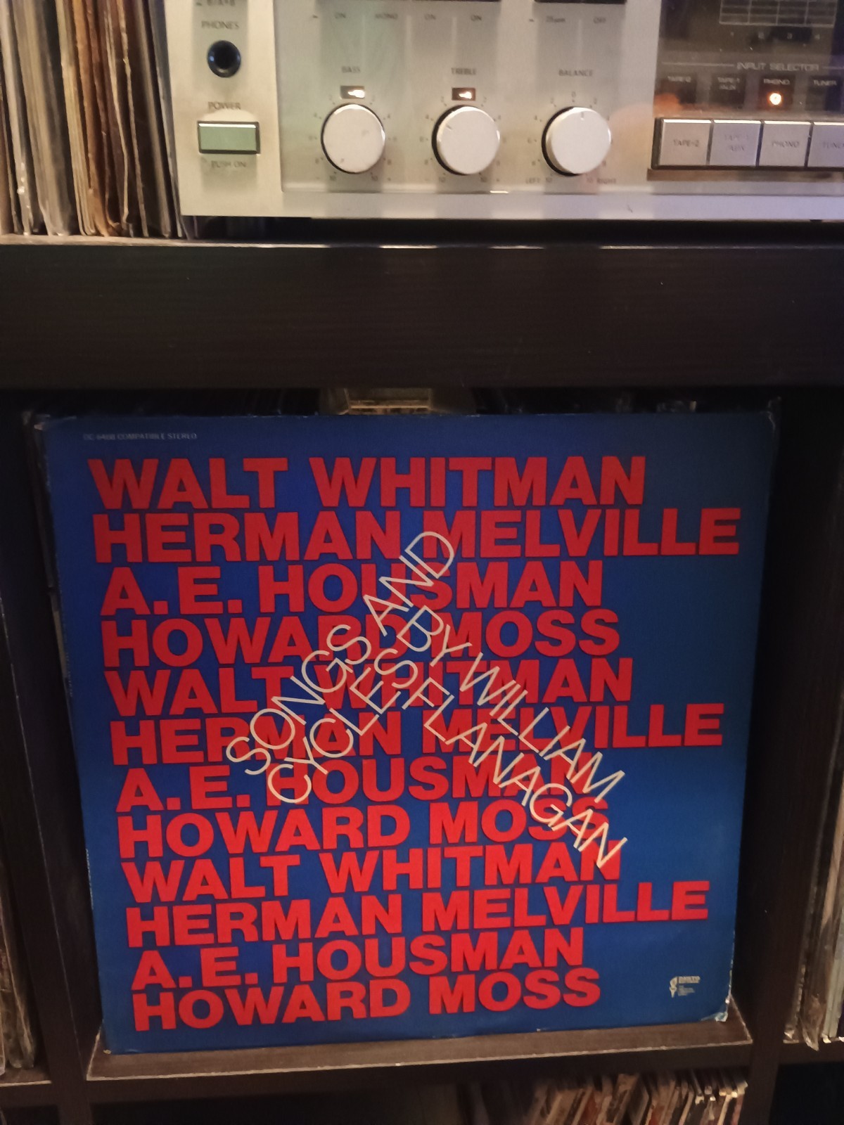 Carole Bogard, Herbert Beattie. William Flanagan. Songs and Cycles  VG+ Vinyl