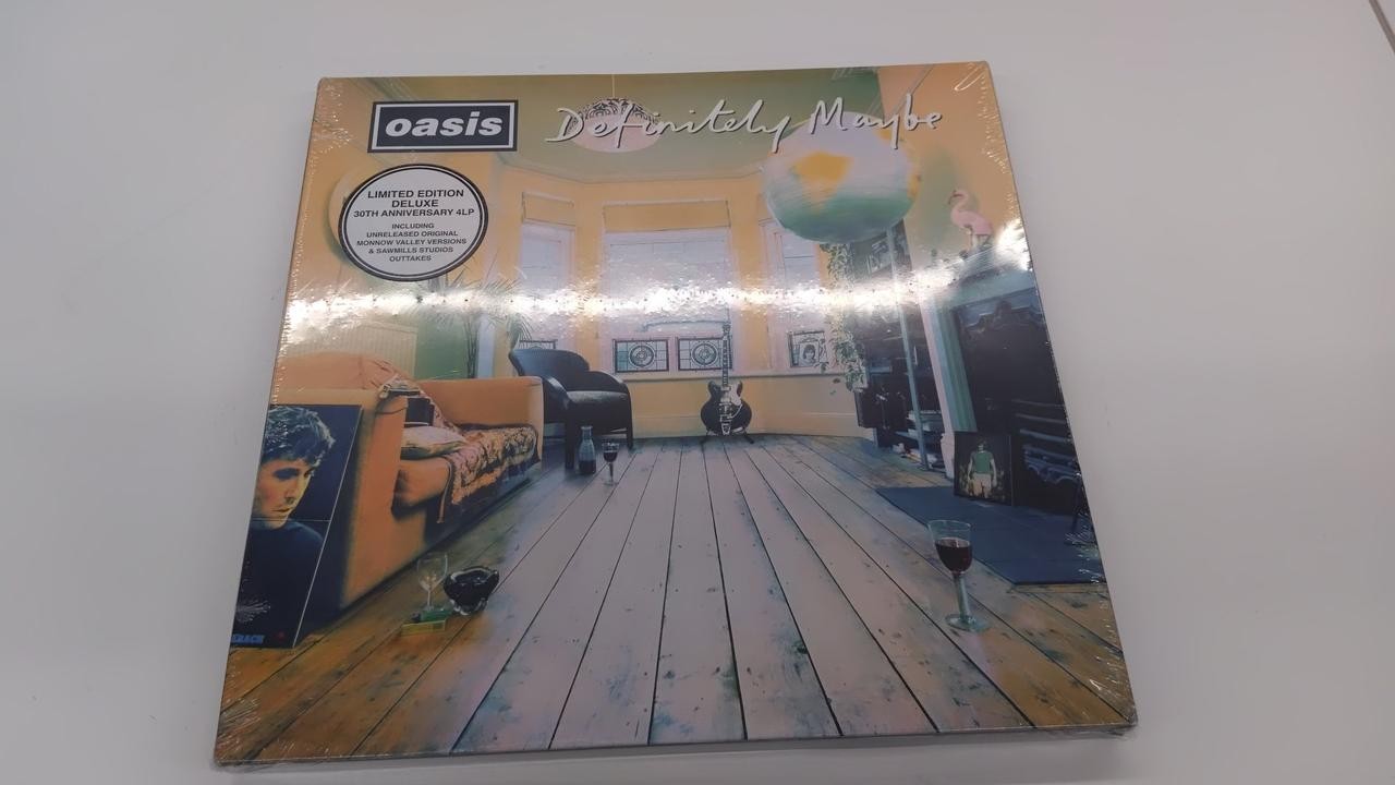 Oasis/Definitely Maybe, Japan Issue, no Obi, Vinyl VG+