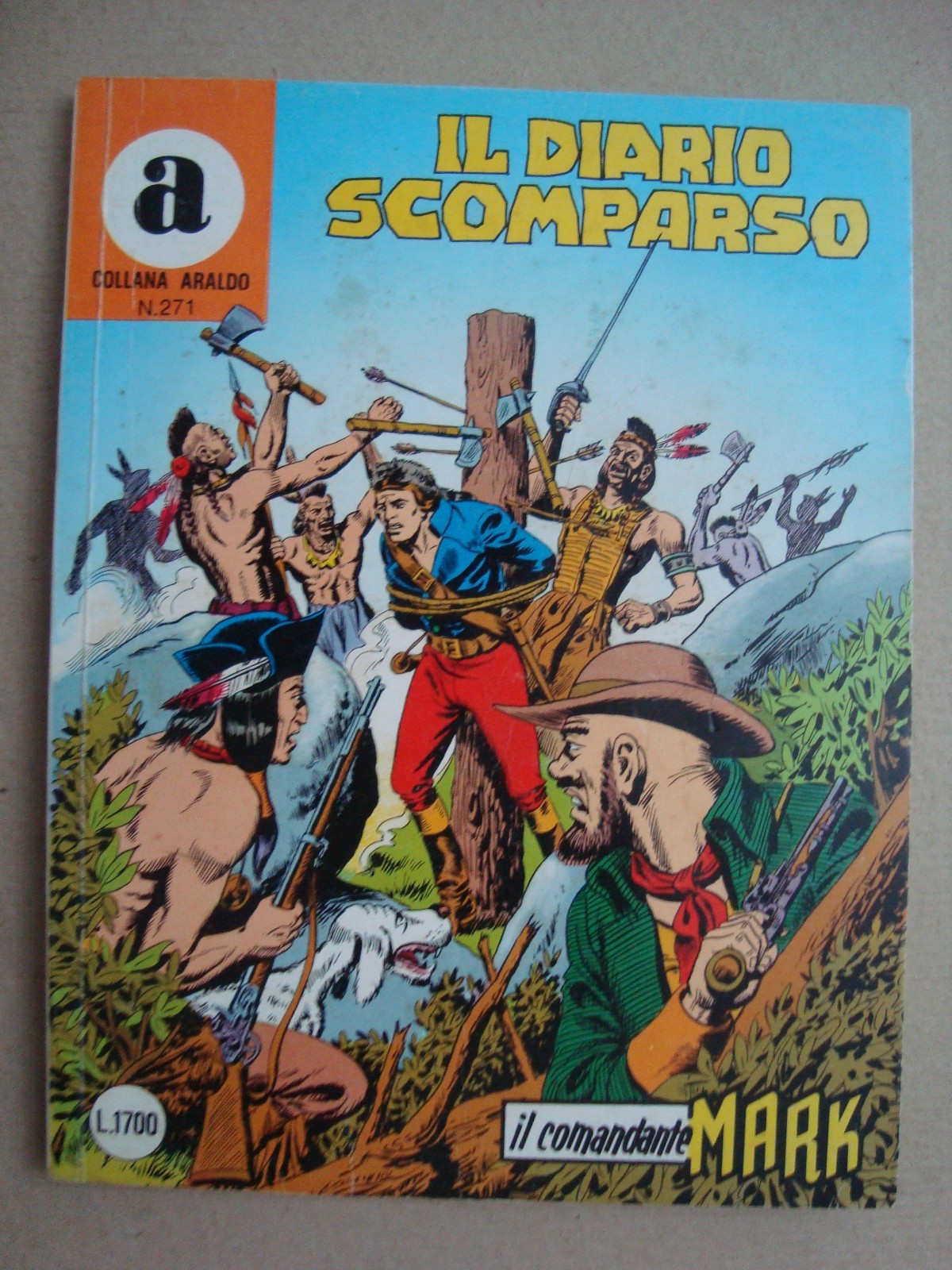 collana araldo comandante mark n° 271 ed.araldo 1989