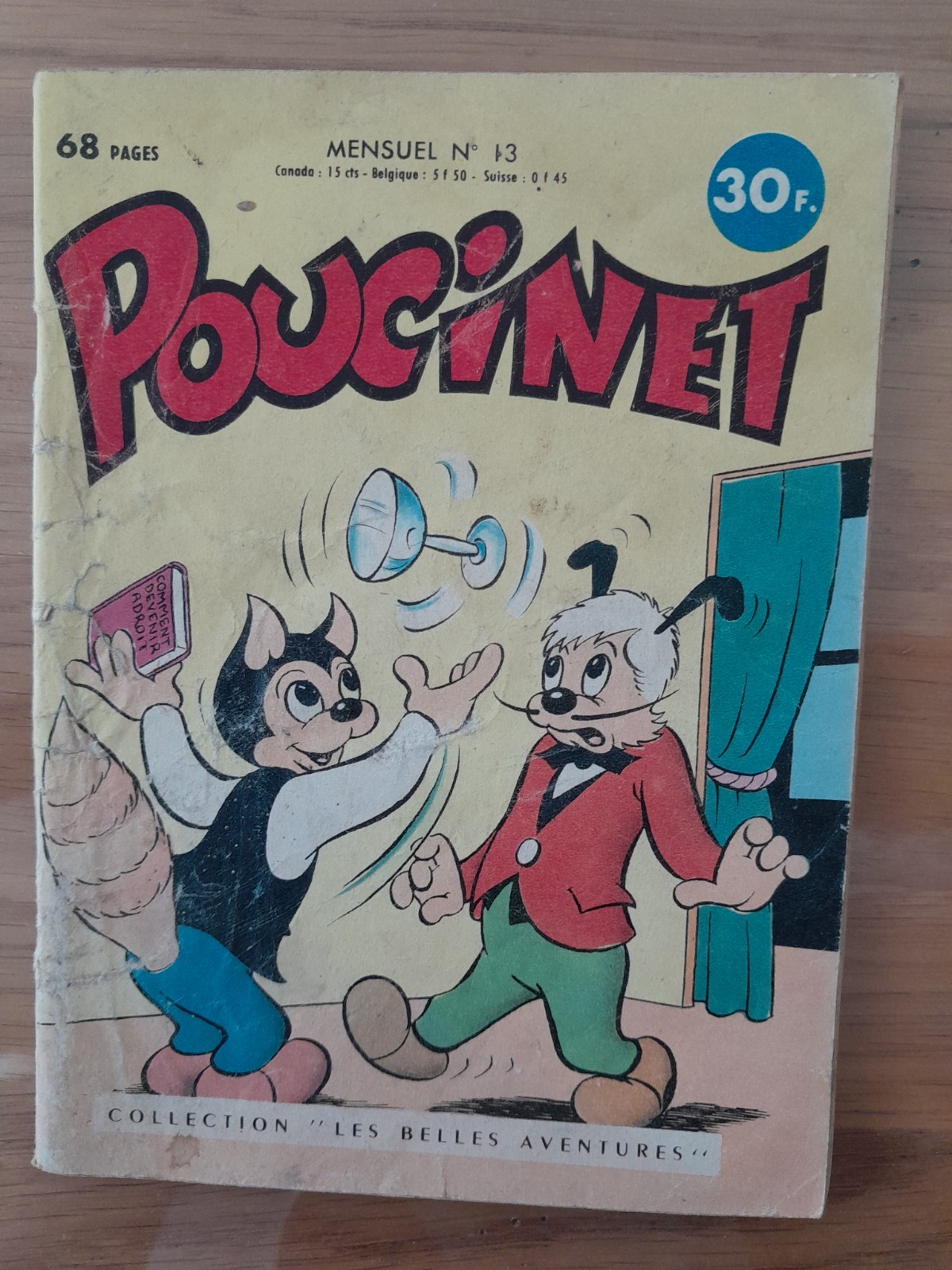 POUCINET     N°13    DEL DUCA      1959      BE