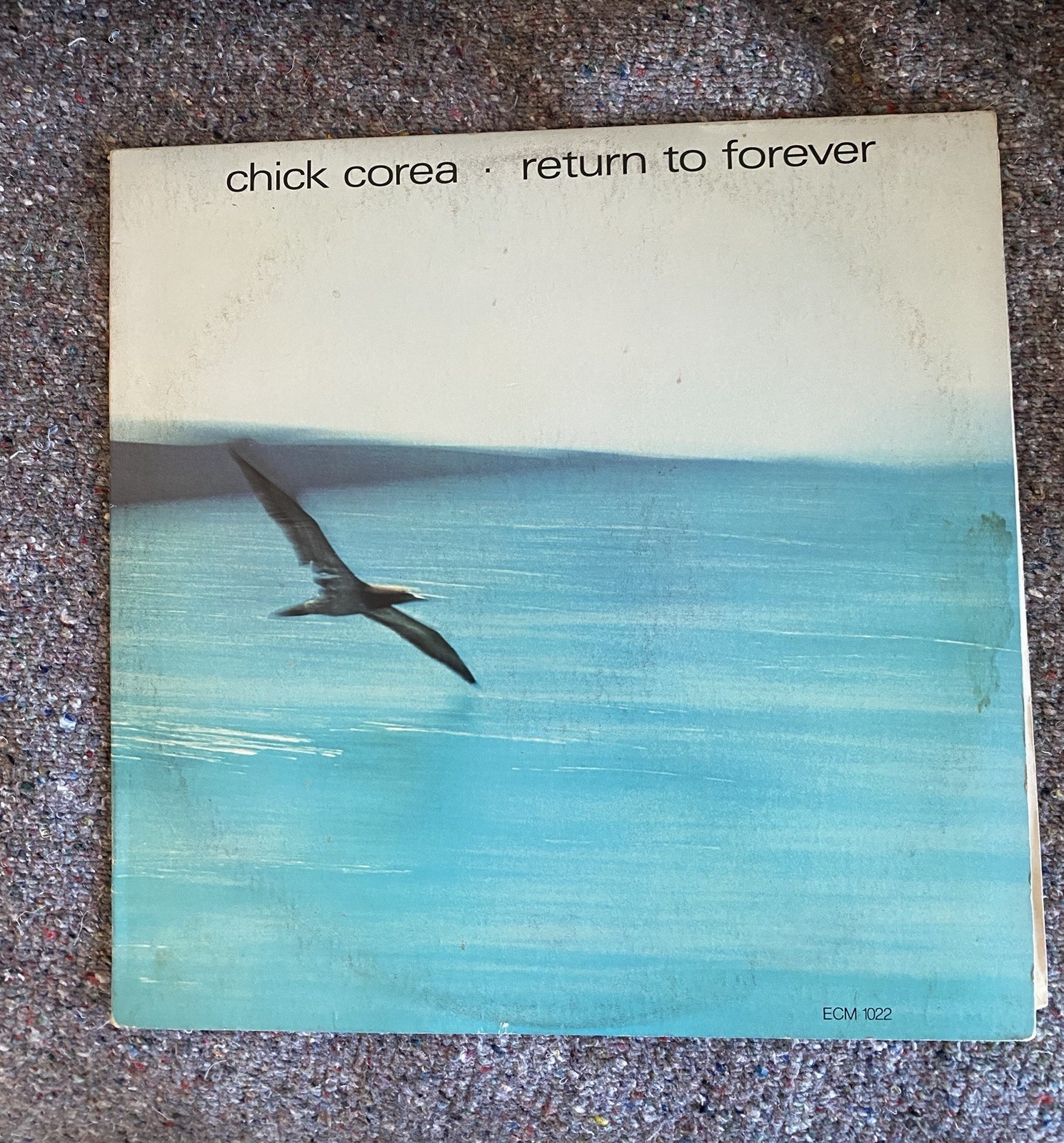 Chick Corea Return To Forever LP ECM 1022 1972 Jazz Fusion
