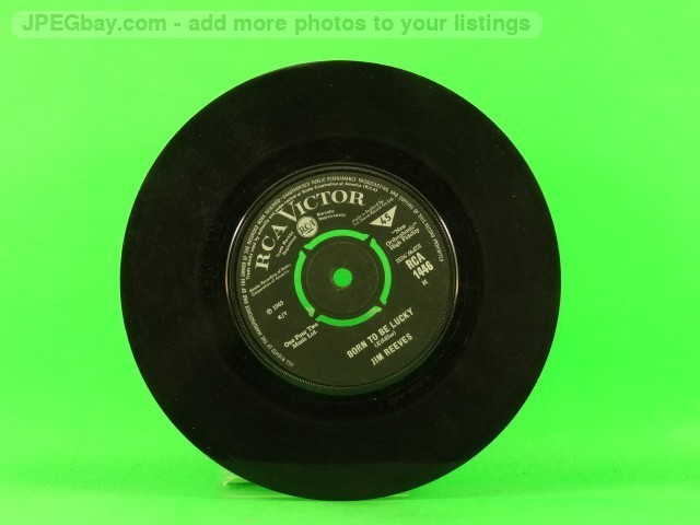 REEVES,JIM BORN TO BE LUCKY (2) (137) 7" RCA VICTOR