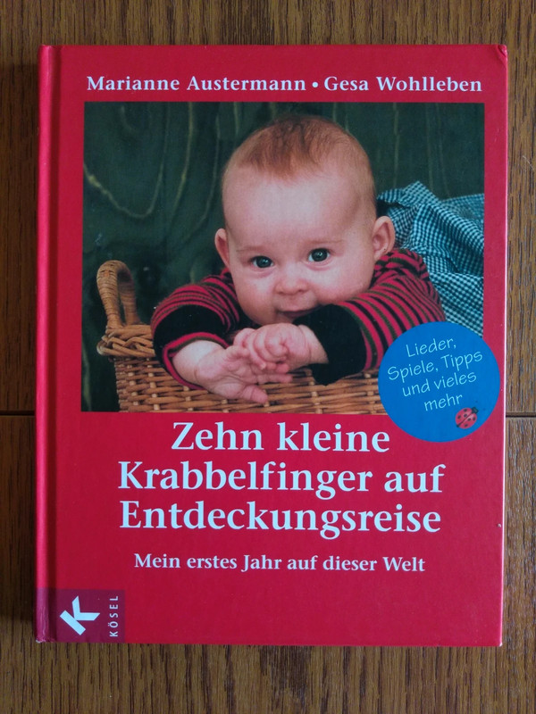 Libro in lingua tedesca " album per un neonato"