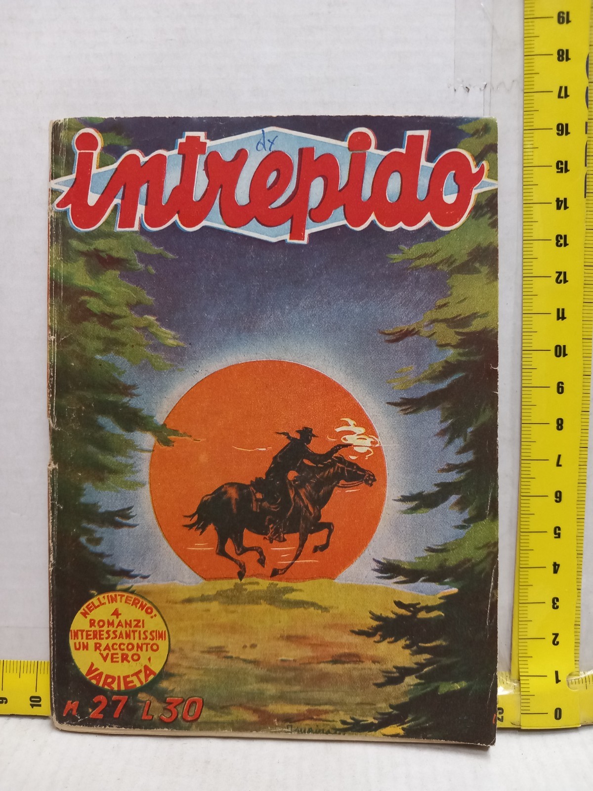 Intrepido 1952 anno 18°  n° 27  - MOLTO BUONO