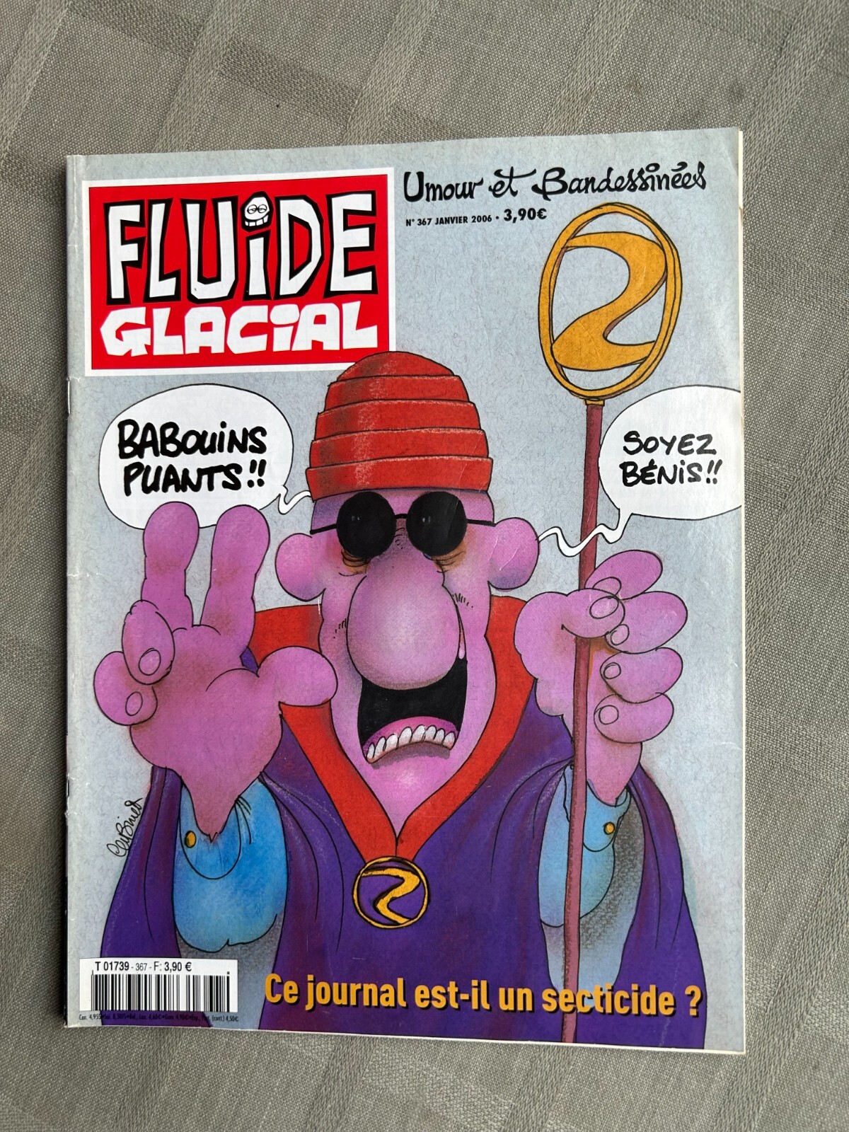 FLUIDE GLACIAL N°367 JANVIER 2007 EN BON ÉTAT