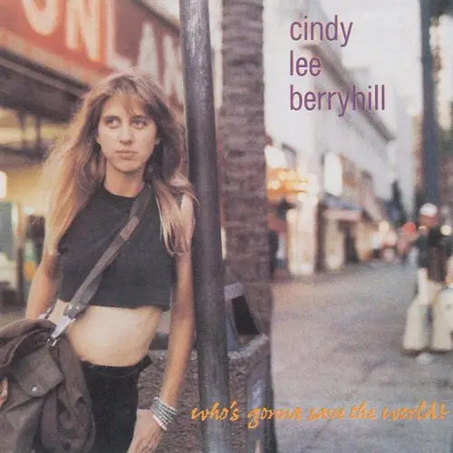 Cindy Lee Berryhill Whos Gonna Save The World? NEAR MINT Zensor Vinyl LP