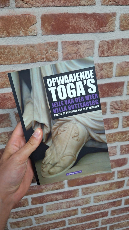 Oplaaiende toga's - Jelle van der Meer en Hella Rottenberg.