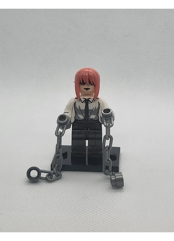 Figurine type Lego - Chainsaw man - Makima (Lego-style Figure)