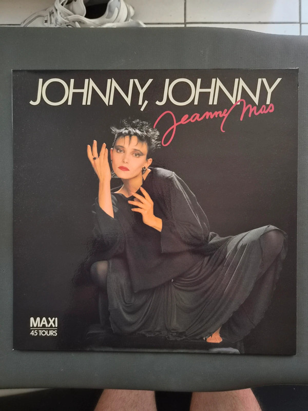 Vinyoe Maxi 45t Jeanne Mas - Johnny, Johnny