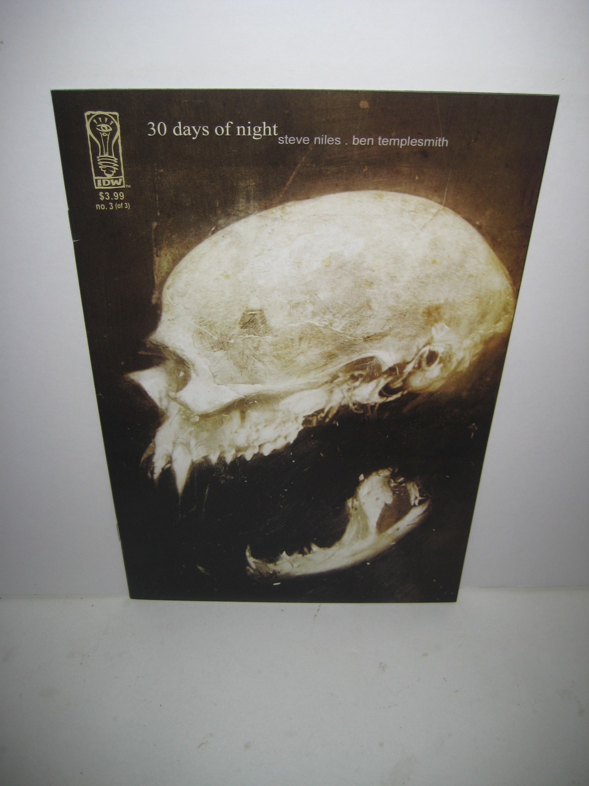 30 DAYS OF NIGHT #3 1st Print, 1st app. Templesmith, Niles IDW Comics 2002