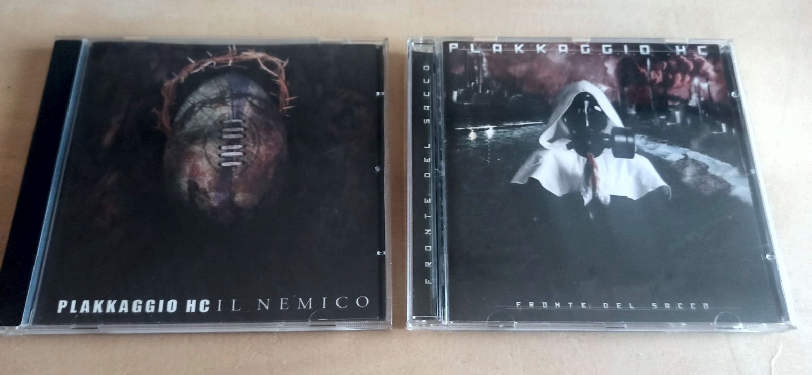 PLAKKAGGIO HC - Il NEMICO + FRONTE DEL SACCO (lotto 2 cd. Ottimo stato)