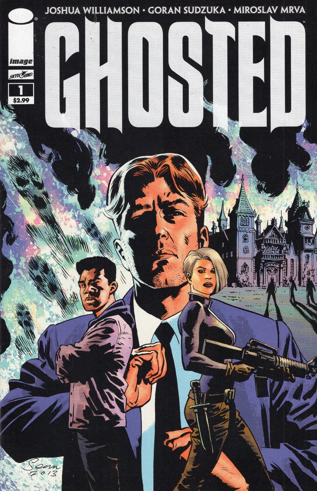 Ghosted #1 Image Comics 2013 quasi nuovo+