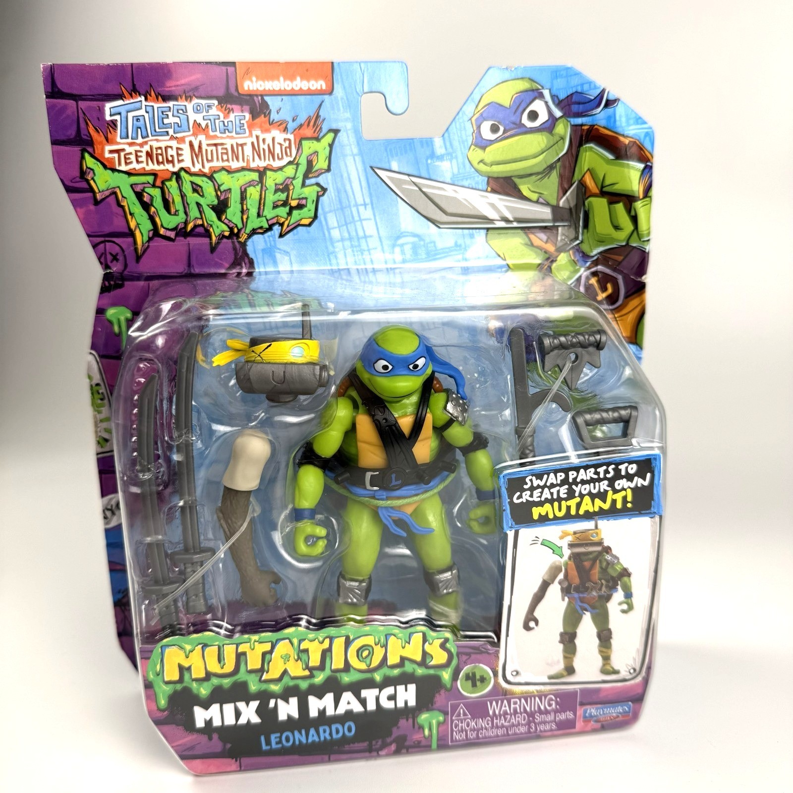 Tales of Teenage Mutant Ninja Turtles: Mutations Mix & Match 4,5" Leonardo Basic