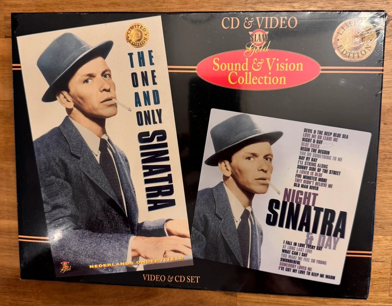 Frank Sinatra – Coffret CD + VHS – Neuf sous blister