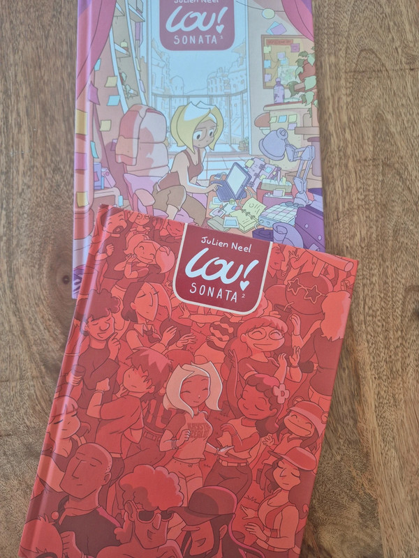 Lot de 2 bandes dessinées Lou Sonata