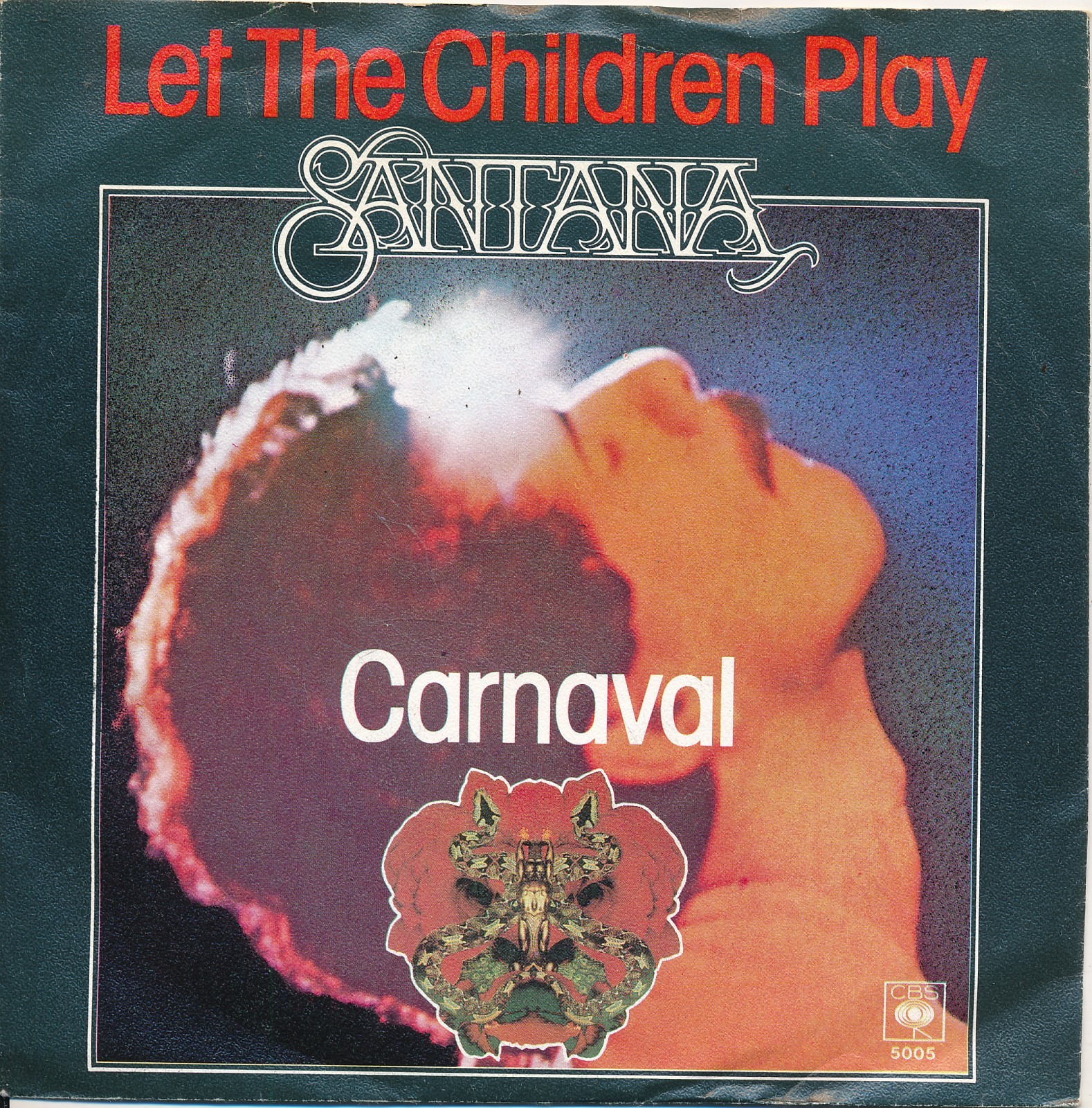 Let The Children Play - Santana - Single 7" Vinyl 208/12