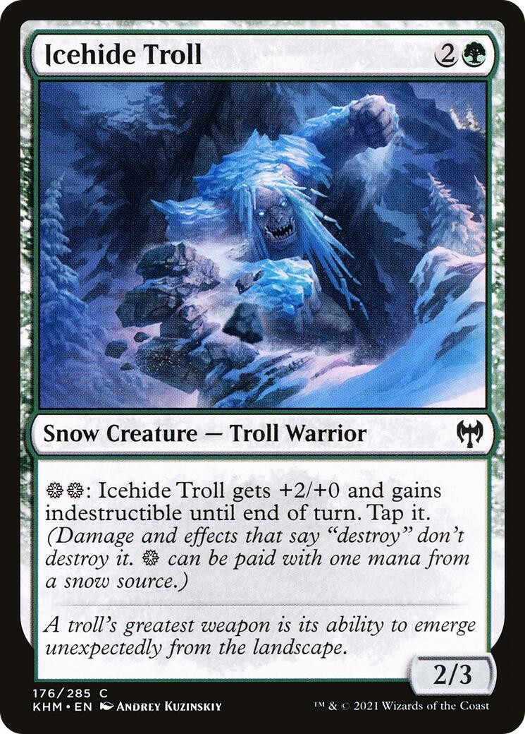 Icehide Troll quasi nuovo EN 176 Kaldheim