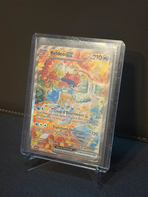Keldeo ex 167/086 – Flamme Blanche – Illustration Rare FR