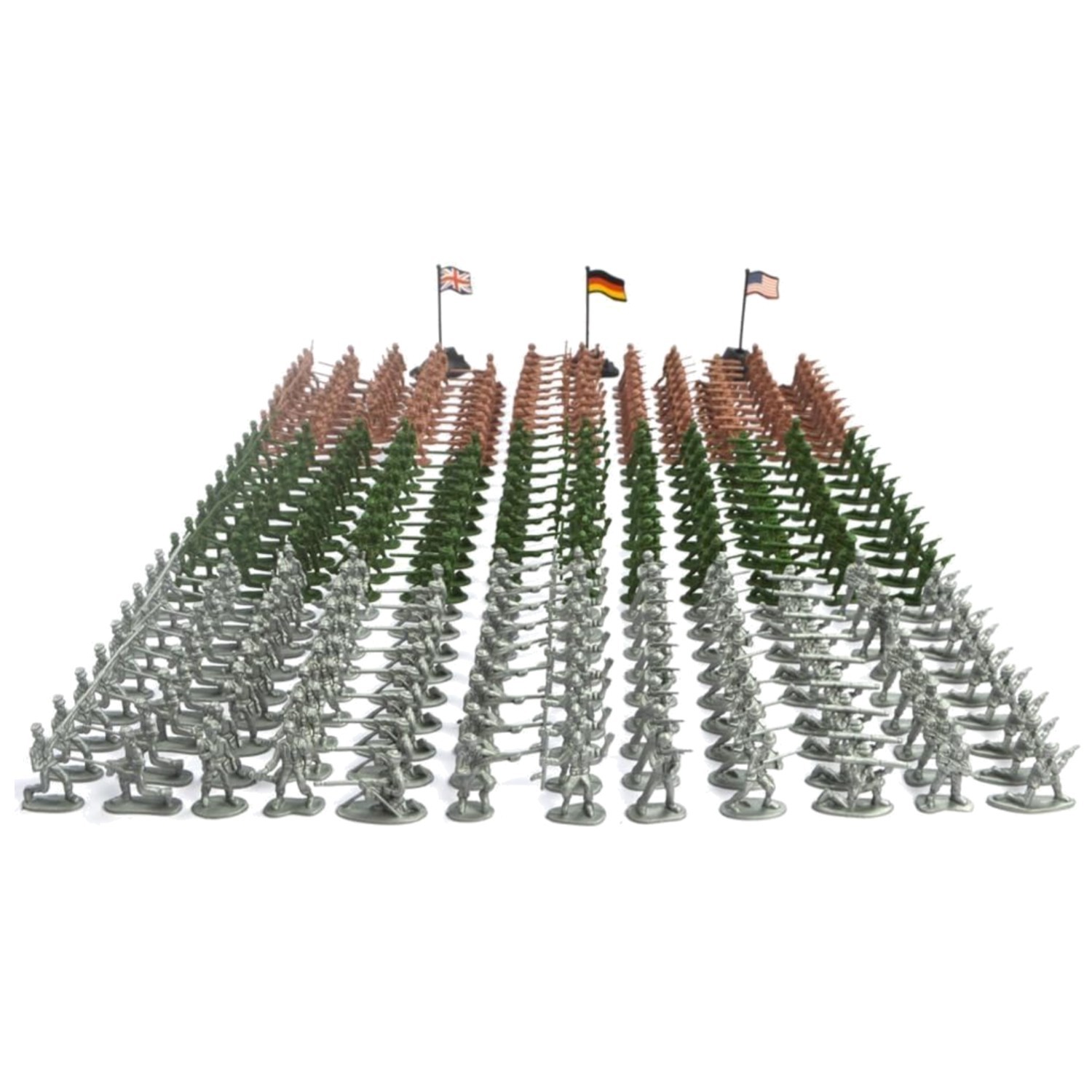 Set action figure uomo esercito 300 pezzi - playset soldatini giocattolo