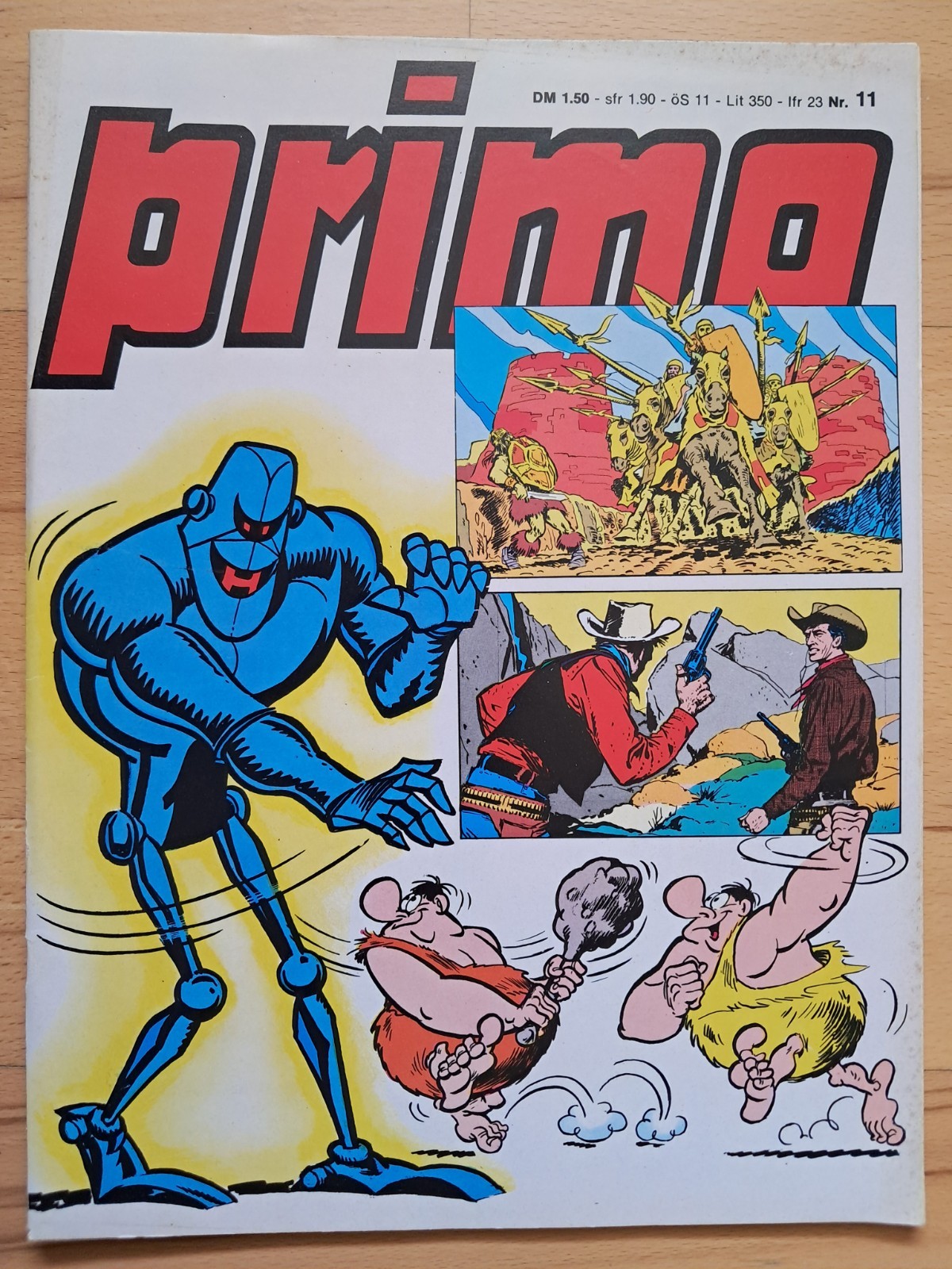Primo n.11 del 1973 con Lo sceriffo, Peer Viking, Mischa, Canterville - Z1-2