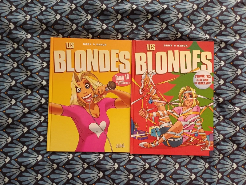 "Les blondes" tome 16 et 23