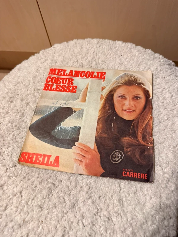 vinyle Sheila Mélancolie - Coeur blessé 45 tours