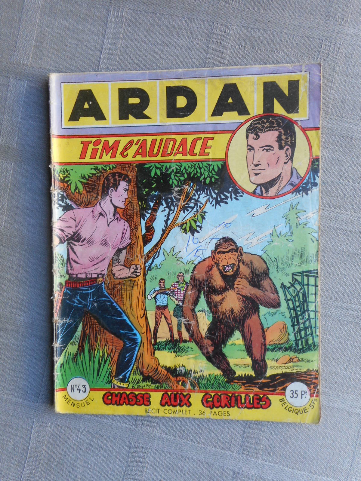 Artima Ardan Tim L'Audace 1ª Serie N° 43 1955 In Buone Condizioni