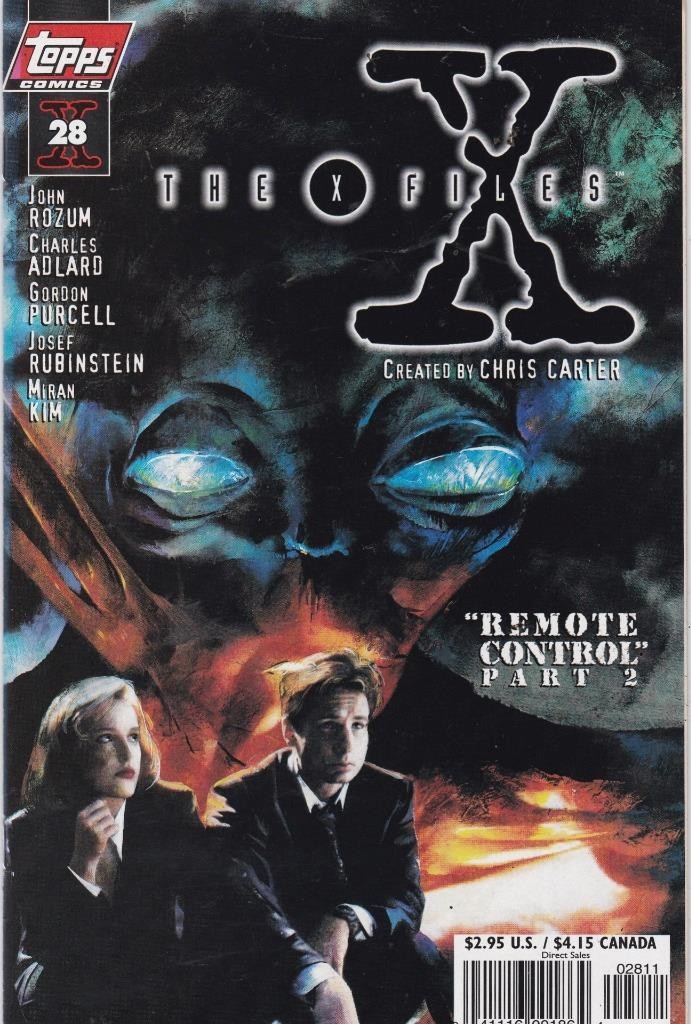 The X-Files #28: Topps Comics. 1997 VF/NM (9.0)