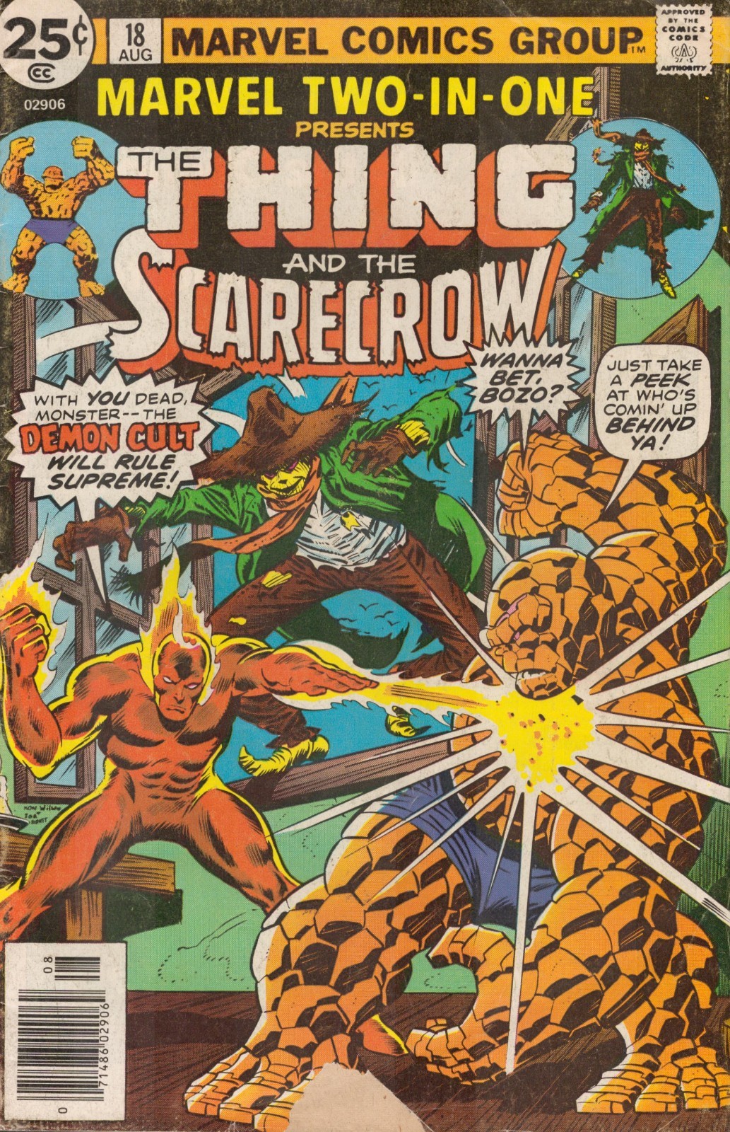 52979: MARVEL MARVEL TWO-IN-ONE #18 grado G