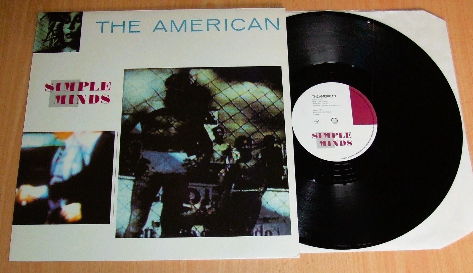 SIMPLE MINDS - The American - Vinyl 12" Single - VS410-12