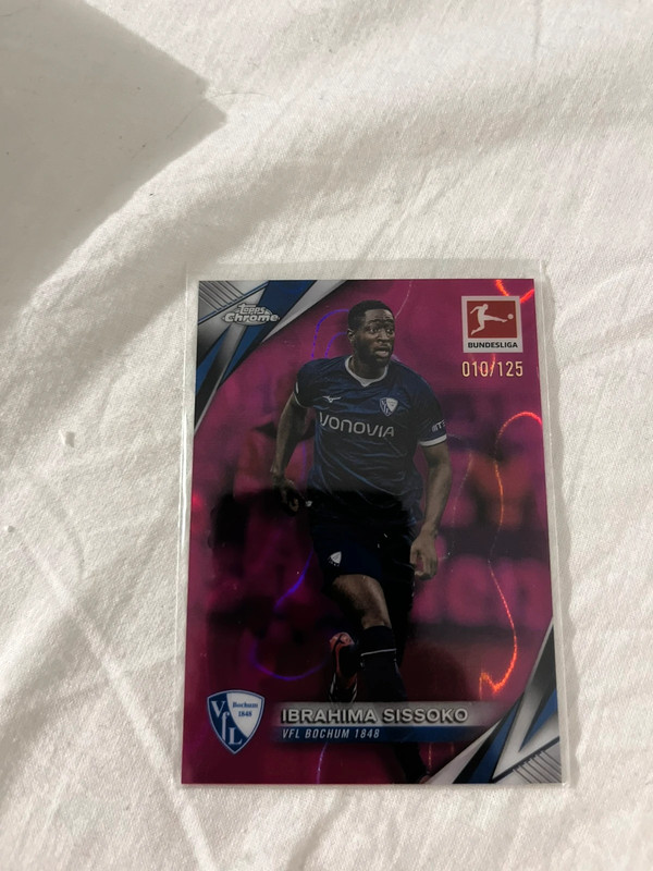 Carte foot Topps sissoko 010/125