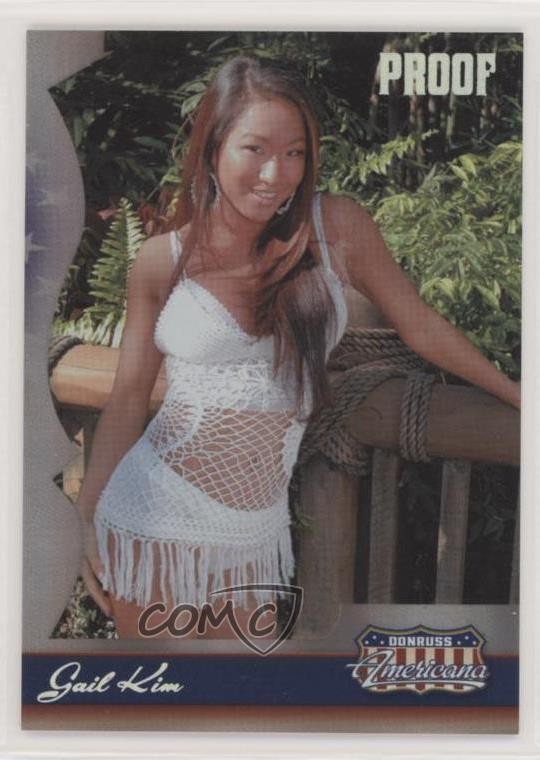 2007 Donruss Americana Silver Proof 108/250 Gail Kim #14 2rz