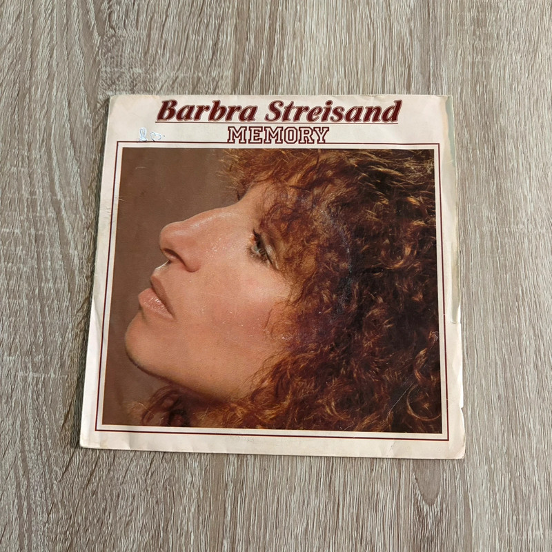 Disque 45 tours vinyle Barbra Streisand
