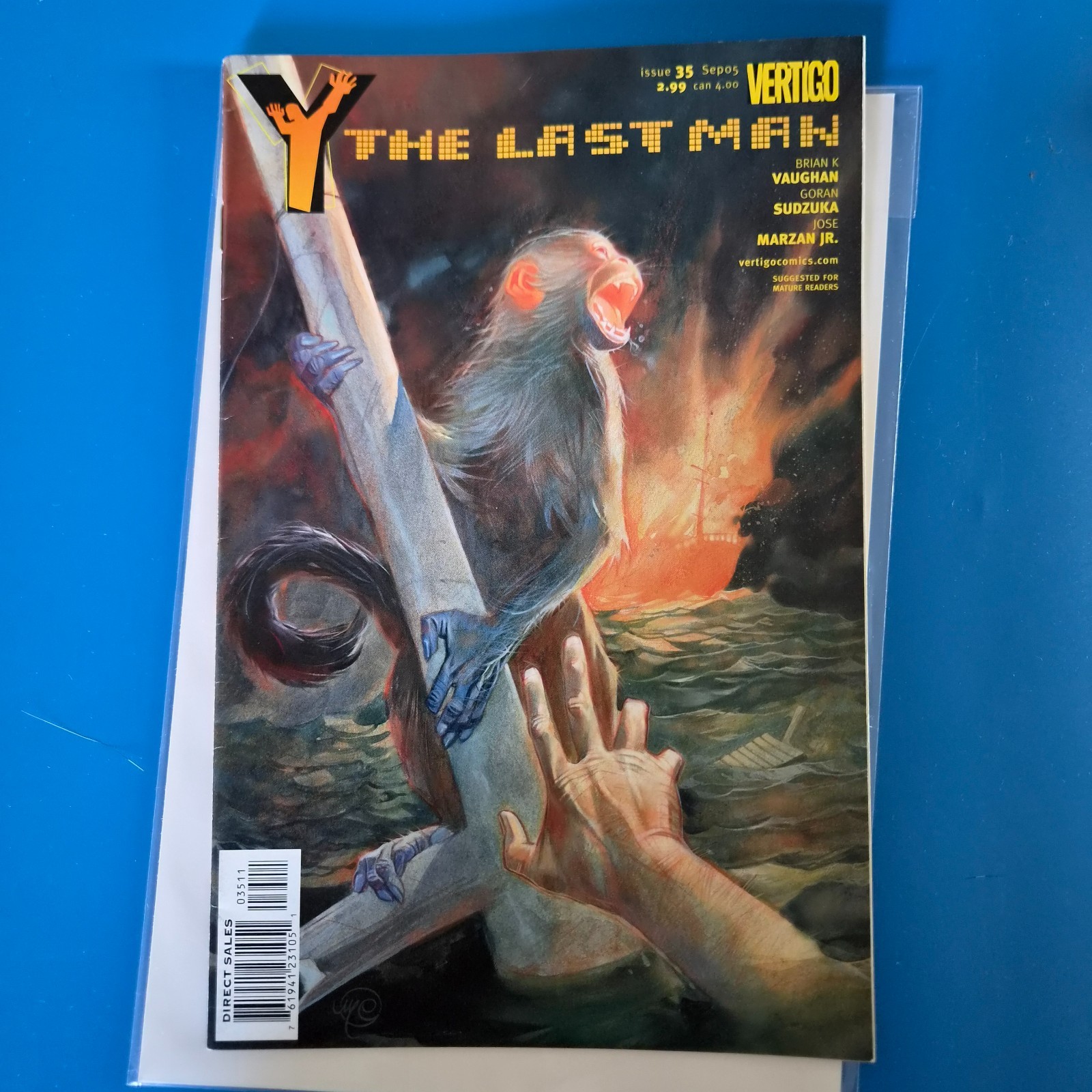 Y The Last Man #35 2005 DC Comics Vertigo FREE P+P £10+