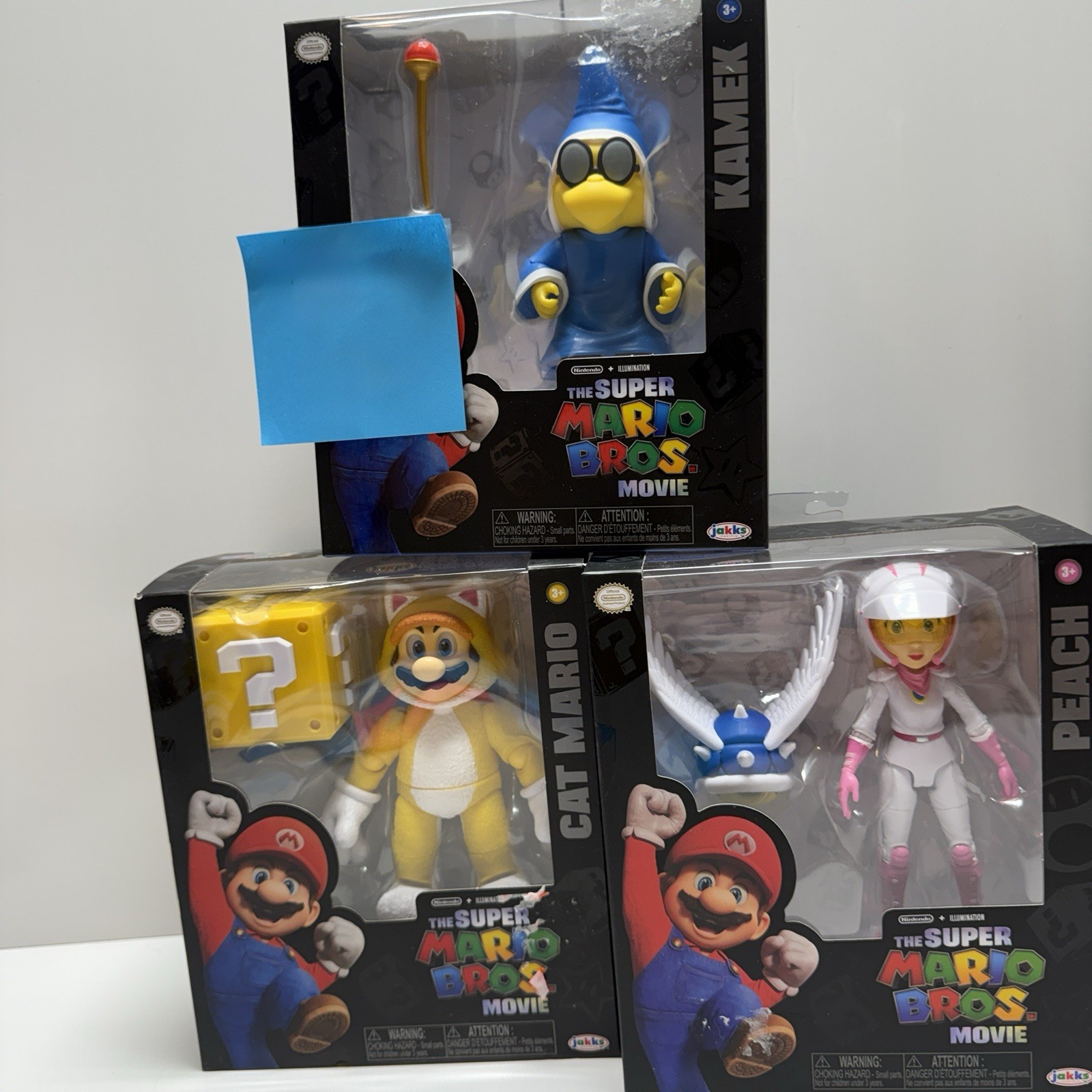 Super Mario Bros Movie 5" Gatto Mario Kamek Peach Jakks Ufficiale Nintendo NUOVO 💥