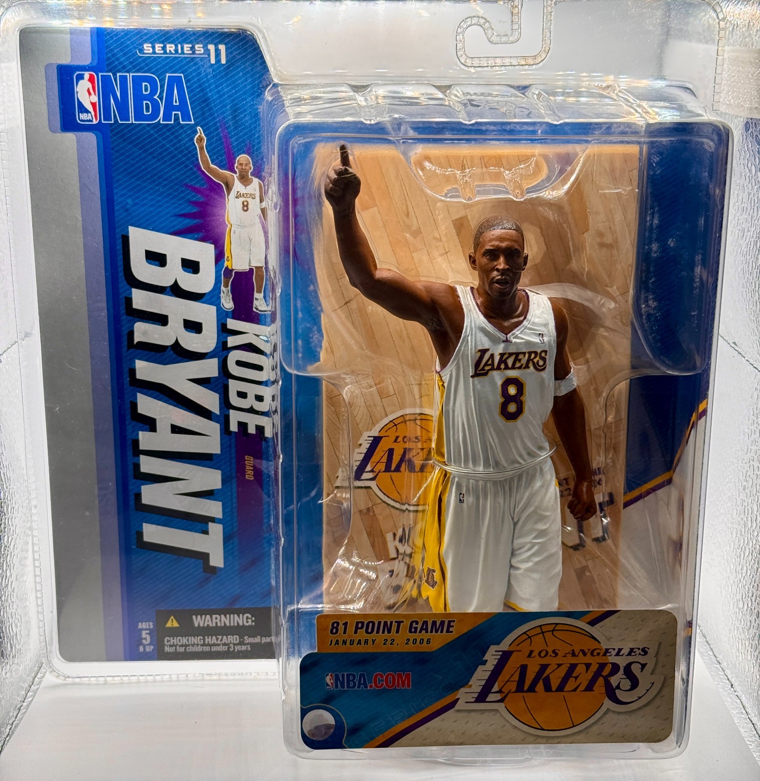 Kobe Bryant McFarlane Series 11 Official NBA Licensed 81-Point Game Figure
