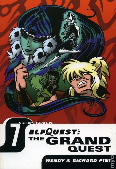 Elfquest The Grand Quest TPB #7-1ST FN 2005 Immagine Stock
