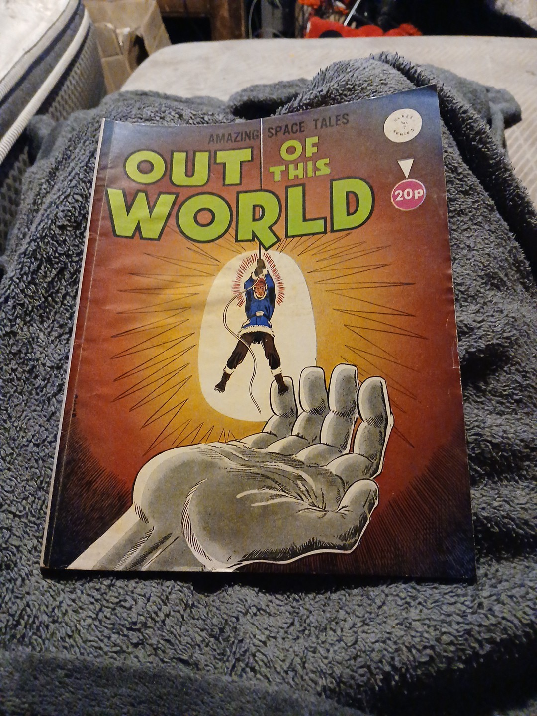 OUT OF THIS WORLD #7 BRITISH-HORROR-STEVE DITKO SCI FI Horror Comics 