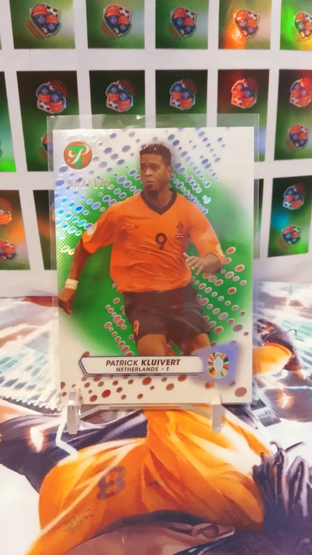 Patrick Kluivert /125 Topps Pristine Euro EM 2024 Niederlande Legend Barcelona Ajax Milan