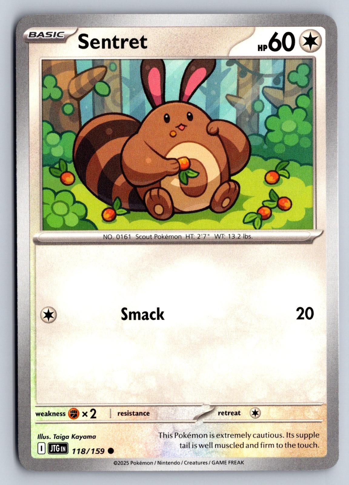 Sentret 118/159 Viaggio Insieme Pokemon Kayama