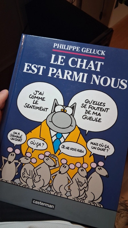 BD : Le chat est parmi nous