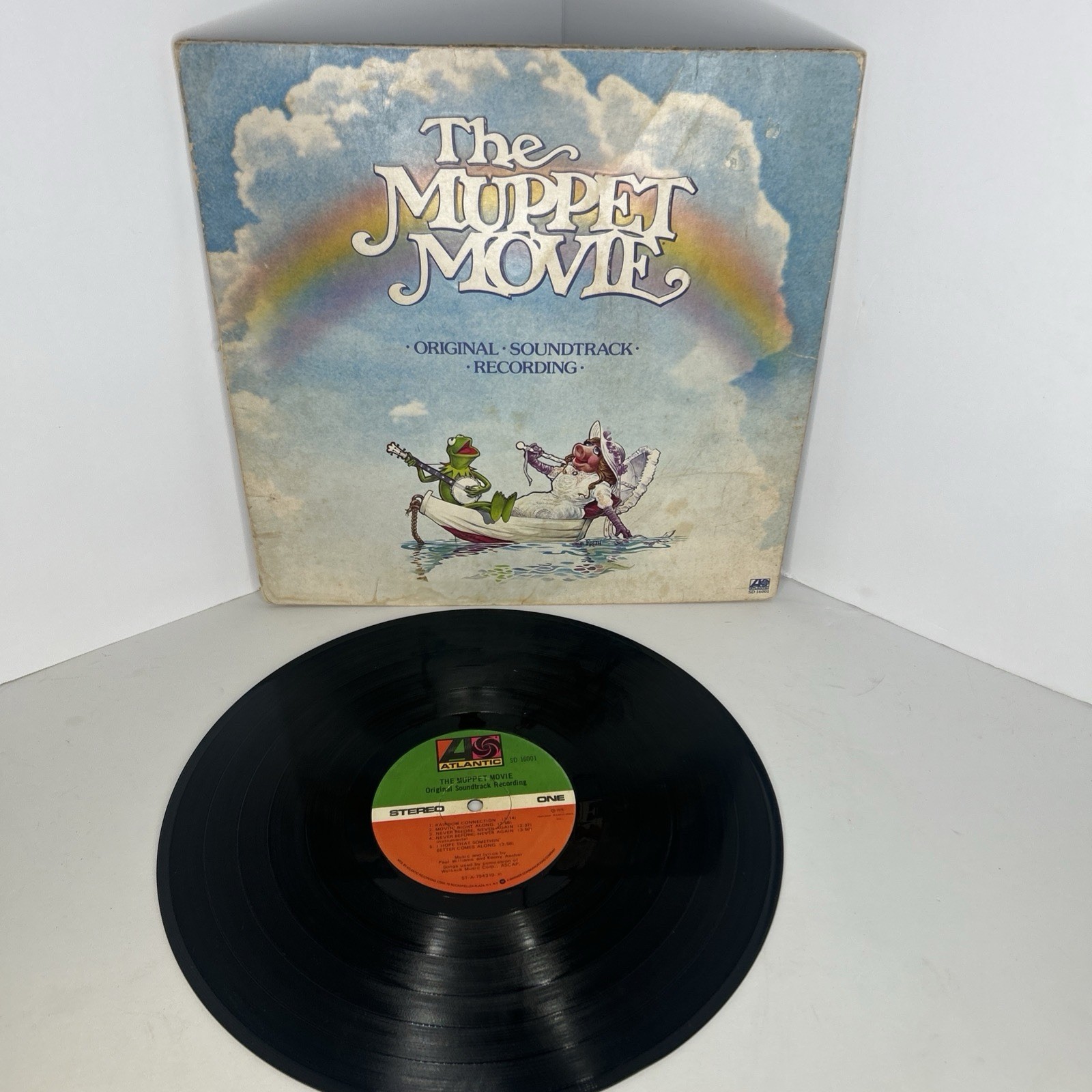 The Muppet Movie Vinyl LP Original Soundtrack 1979 Atlantic SD 16001