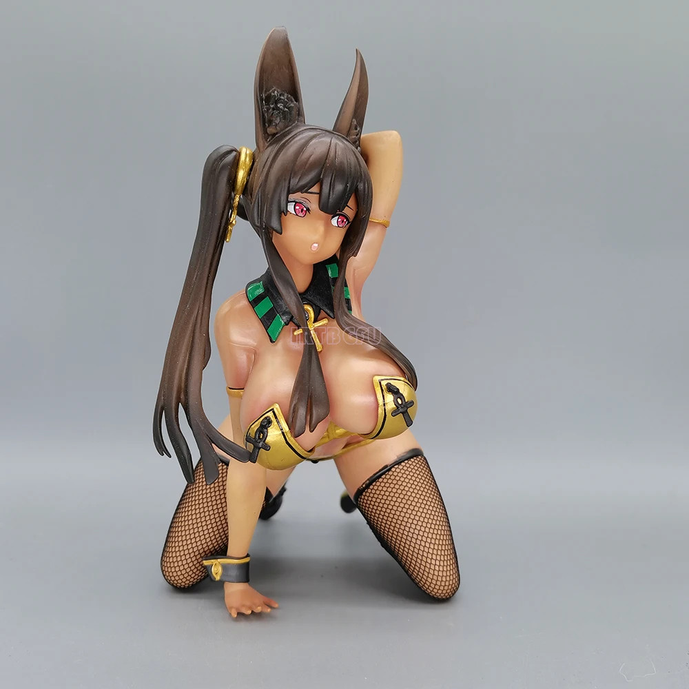 Modellino statua giocattolo 1/6 casinò gamba nuda ver anime ragazza PVC 16 cm da collezione