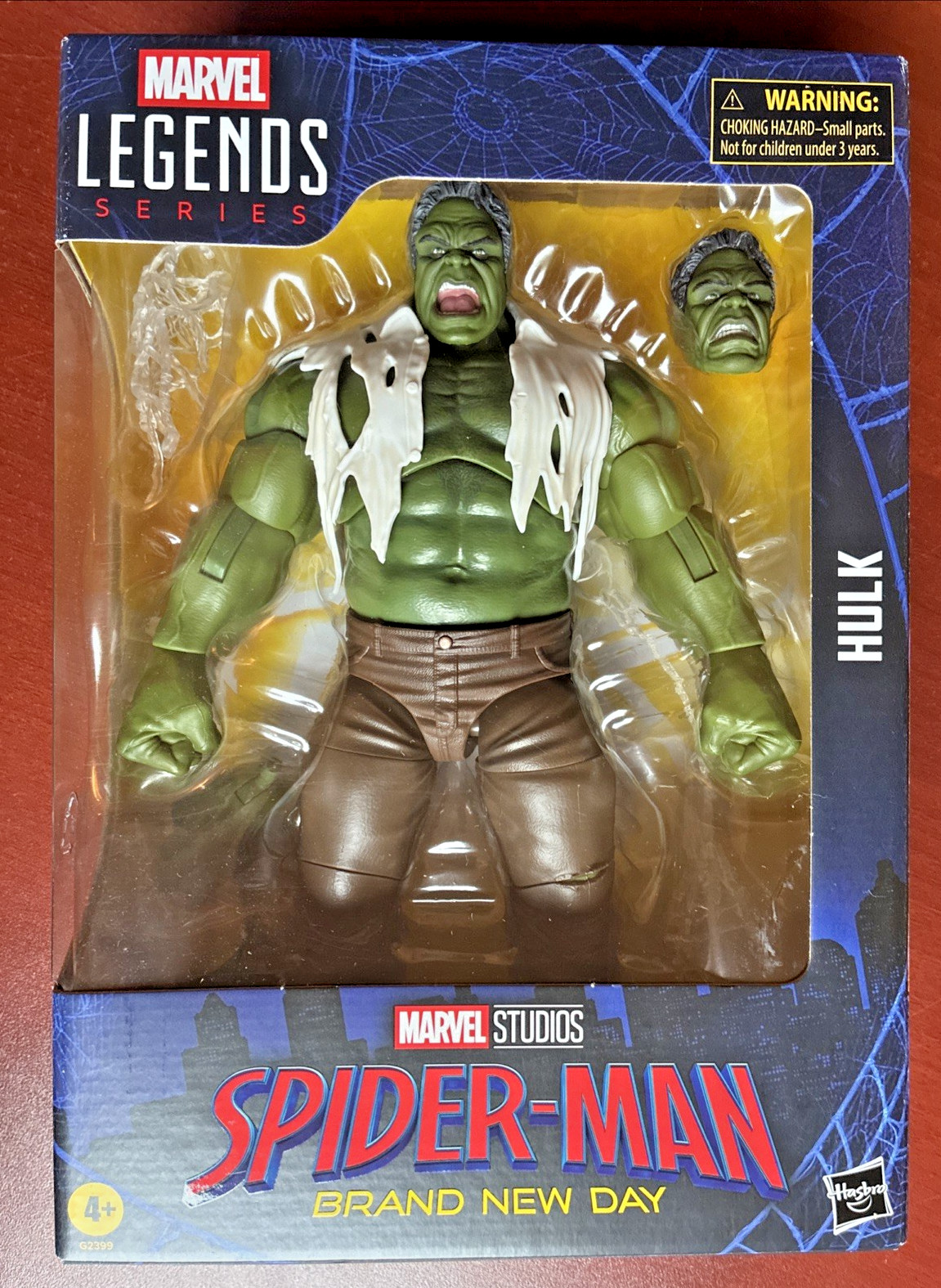 MARVEL LEGENDS SPIDERMAN BRAND NEW DAY HULK FIGURE
